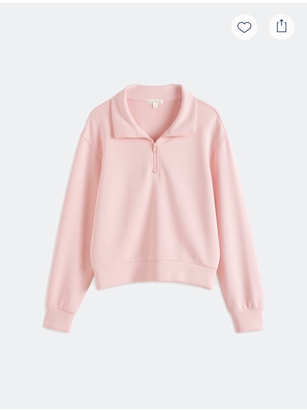 LS 1/4 Zip Super Soft Sweatshirt